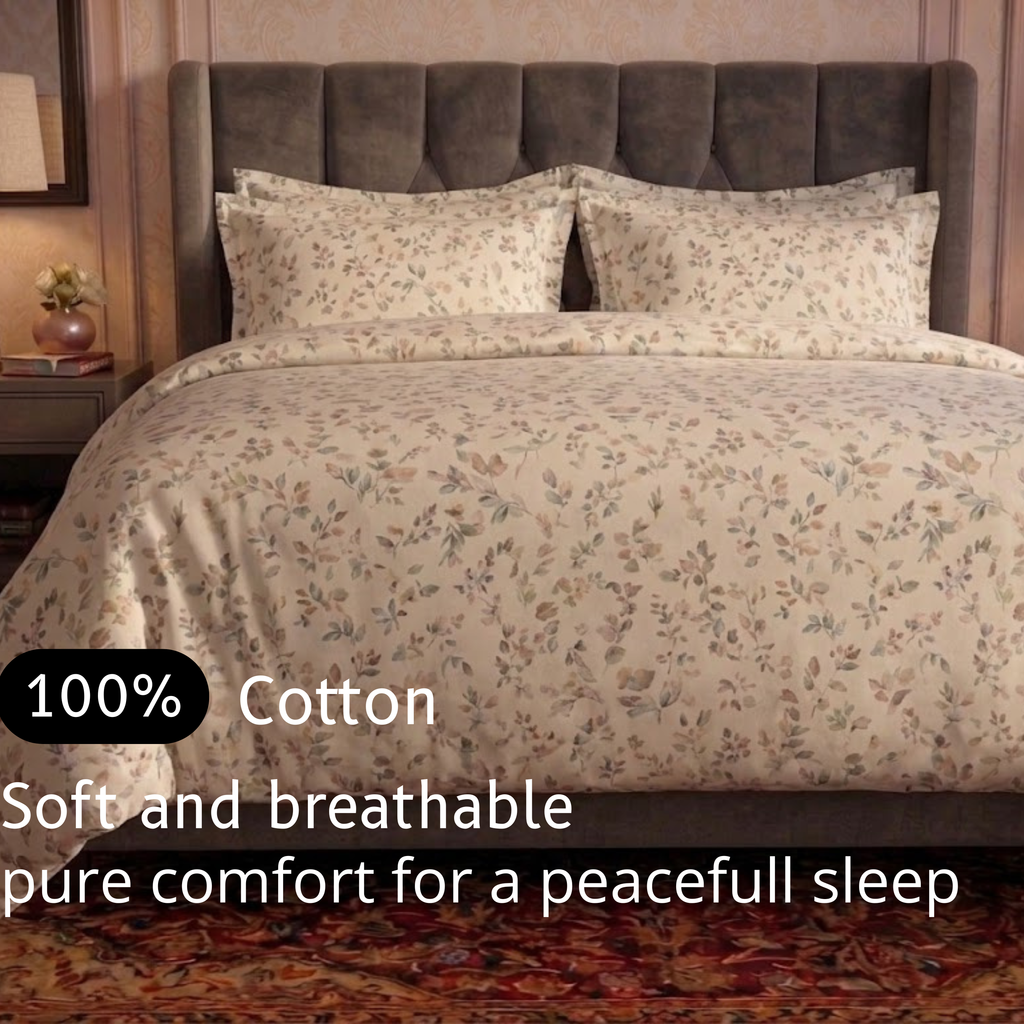 Forest Forage - Flat Print Bedsheet