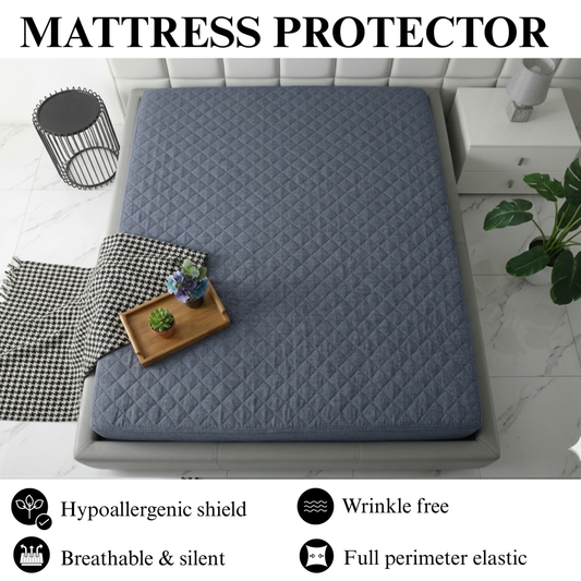 Mattress Protector - Artic steel ( same coloured box )