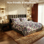 Violet Garden - Flat Print Bedsheet