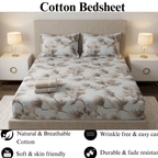 Whispering Pines - Fitted Print Bedsheet