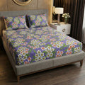 Royal Bloom - Fitted Print Bedsheet