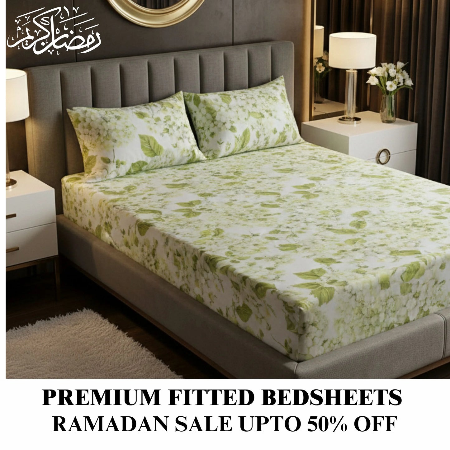 Garden Fresh - Fitted Print Bedsheet