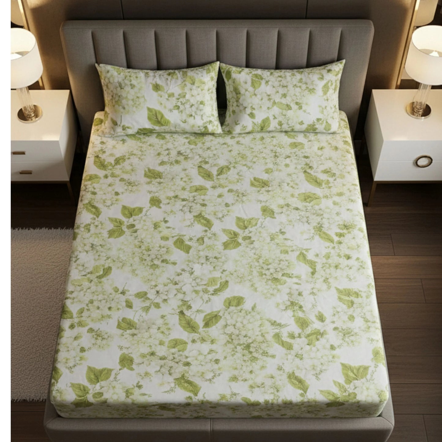 Garden Fresh - Fitted Print Bedsheet