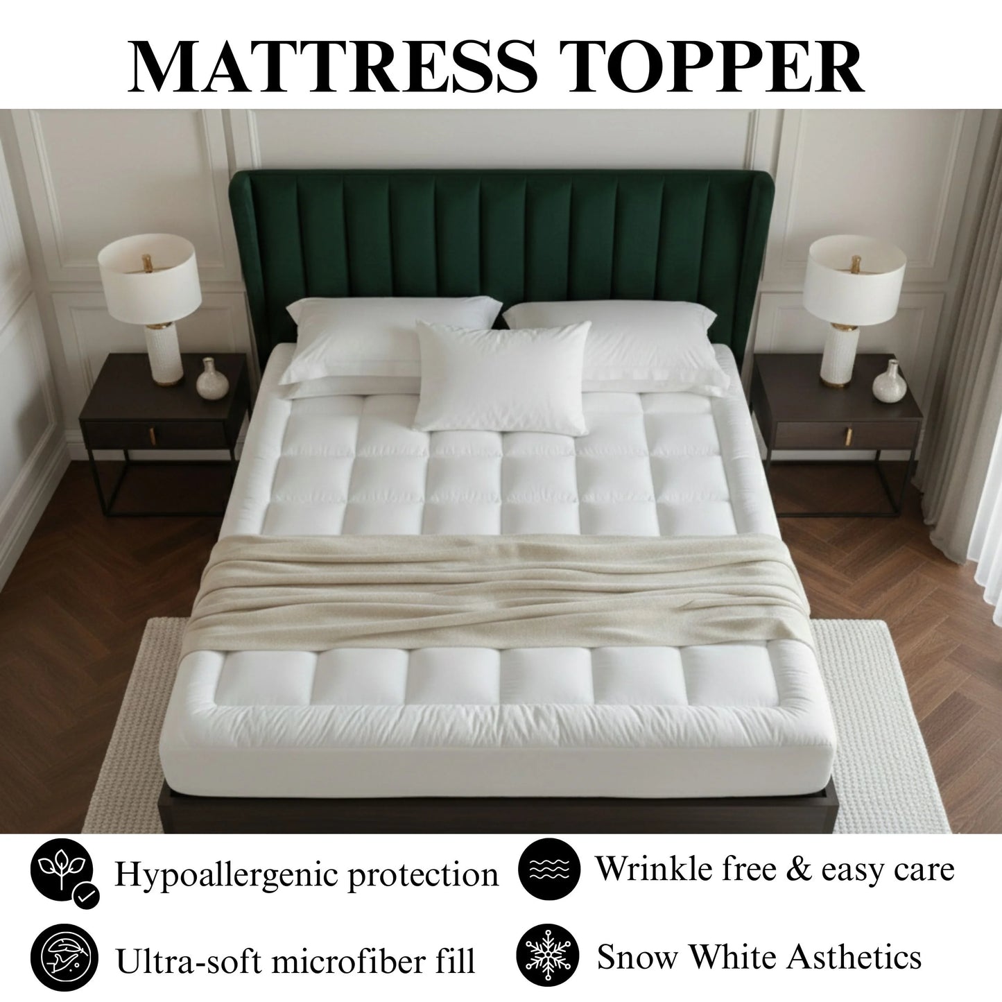 Single Mattress Topper