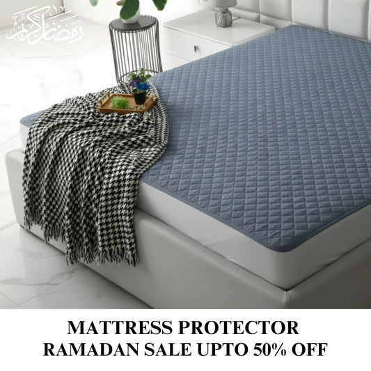 Mattress Protector - Arctic Steel