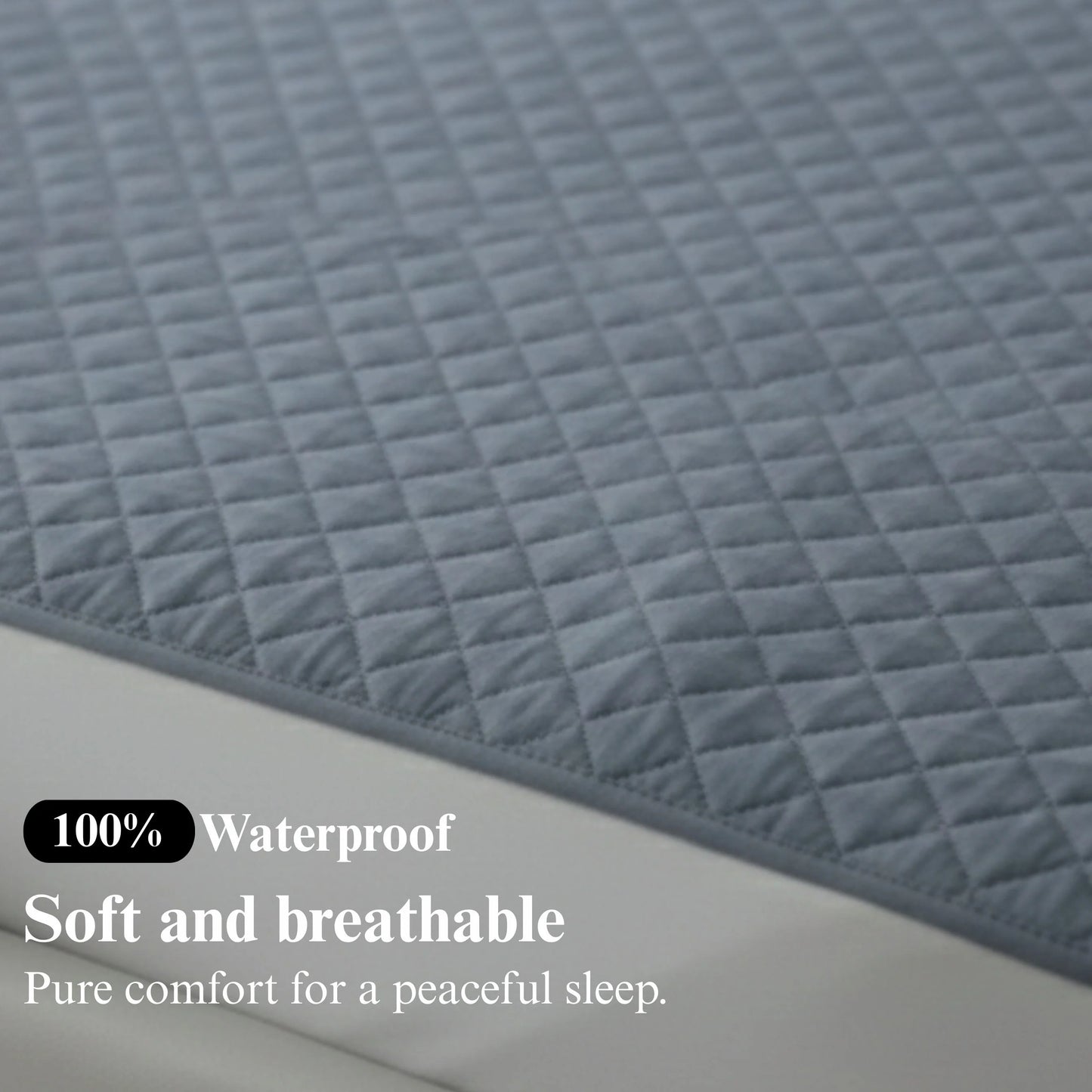 Mattress Protector - Arctic Steel