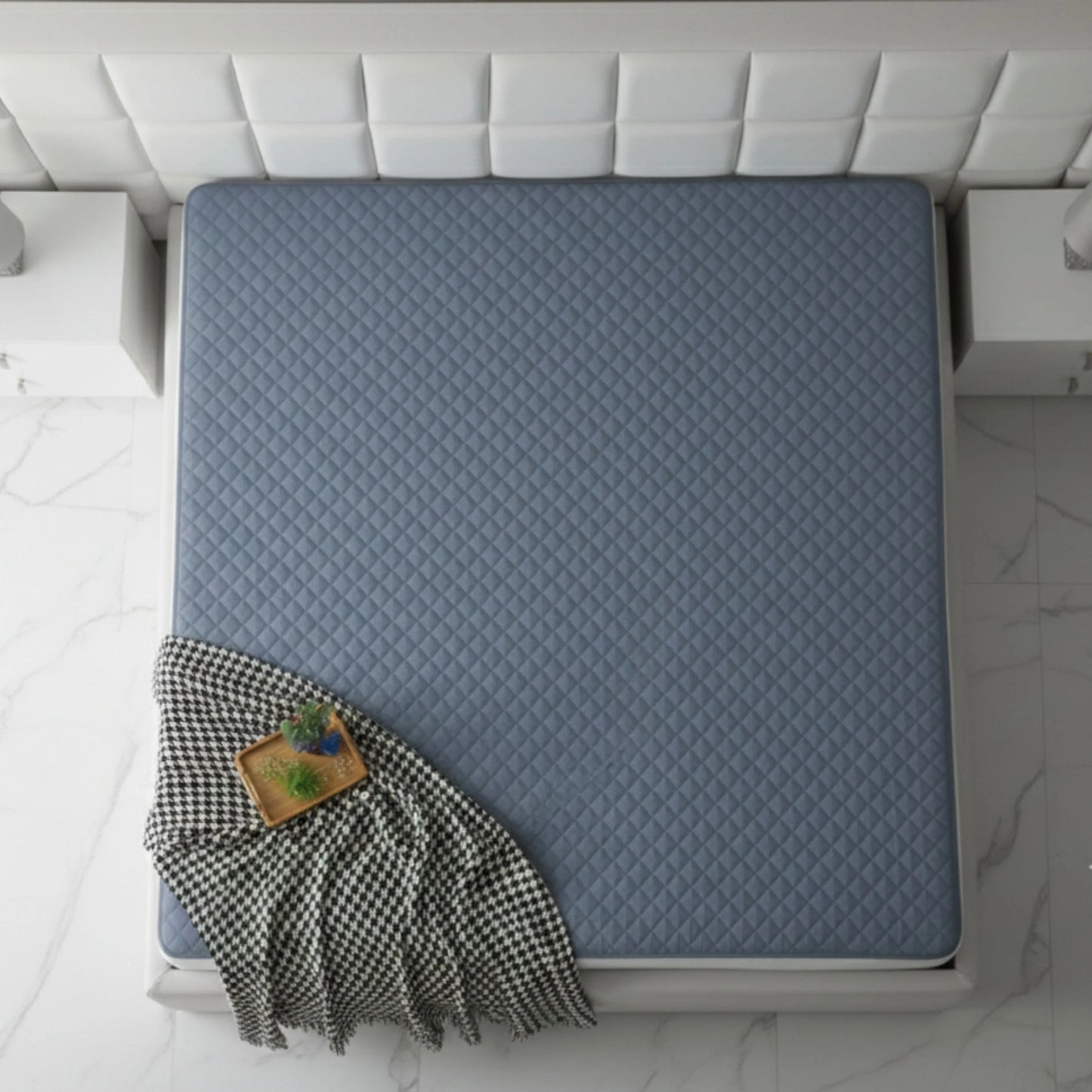 Mattress Protector - Arctic Steel