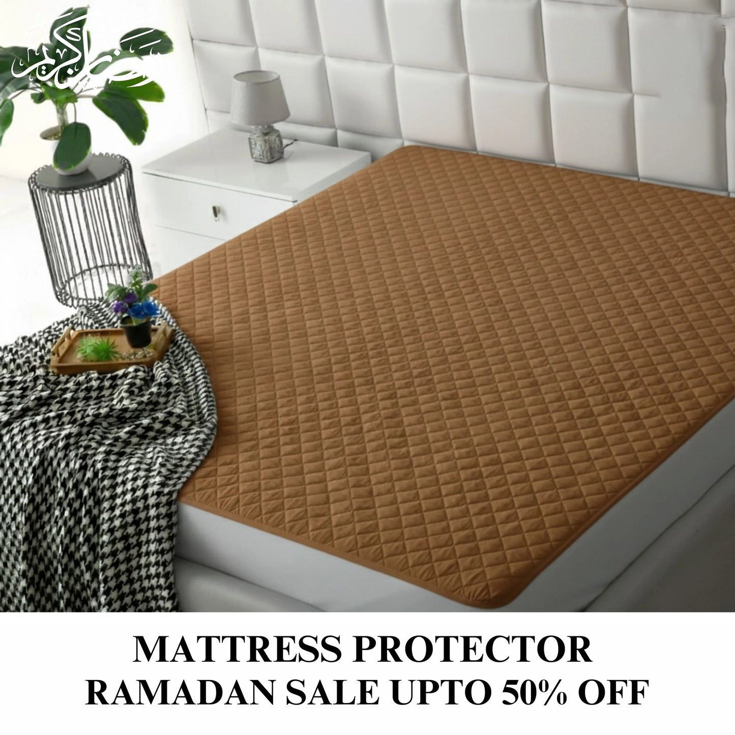 Mattress Protector - Royal Camel