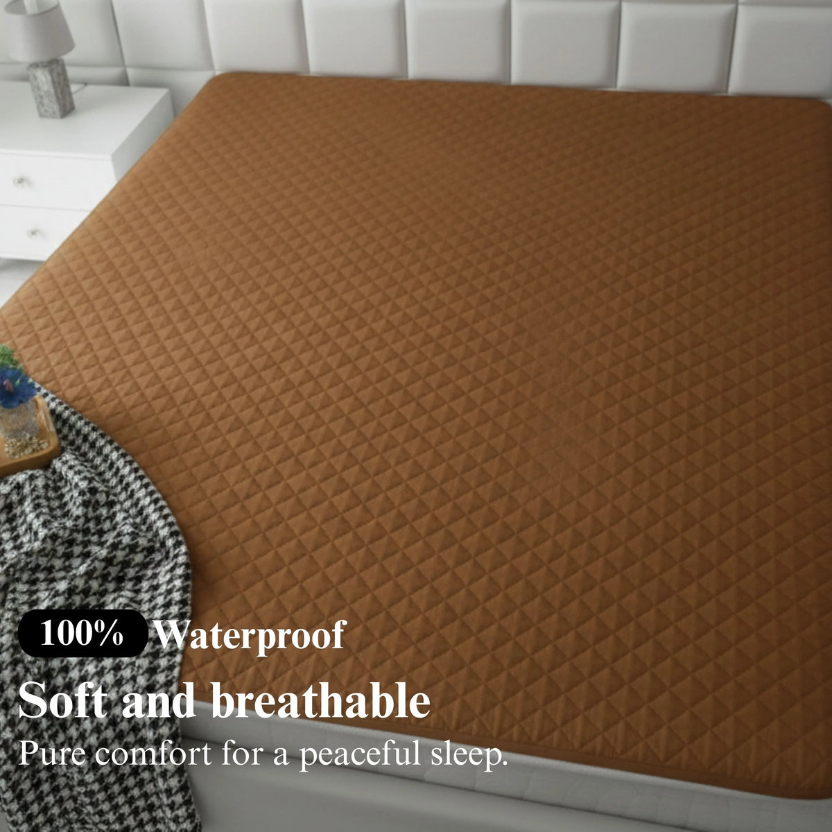 Mattress Protector - Royal Camel