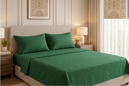 Pine Forest - Dyed Flat Bedsheet