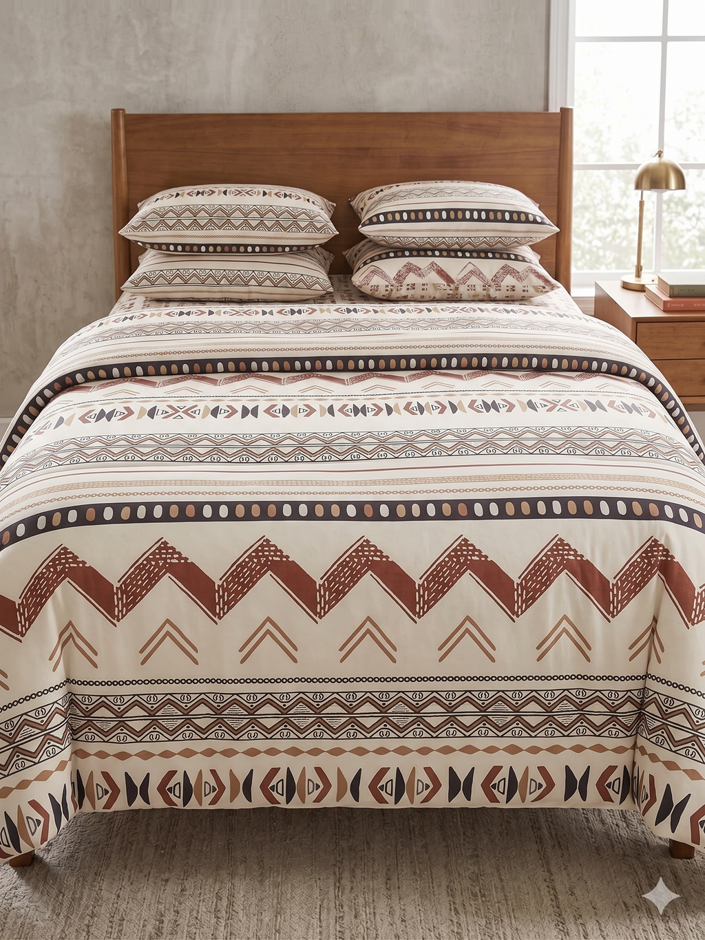 Nomad Lines - Flat Print Bedsheet