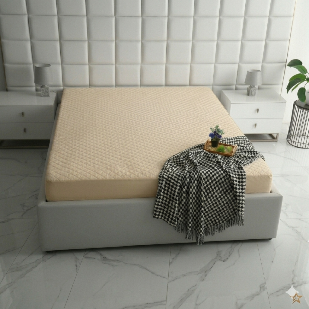 Mattress Protector - Golden Birch (same coloured box)