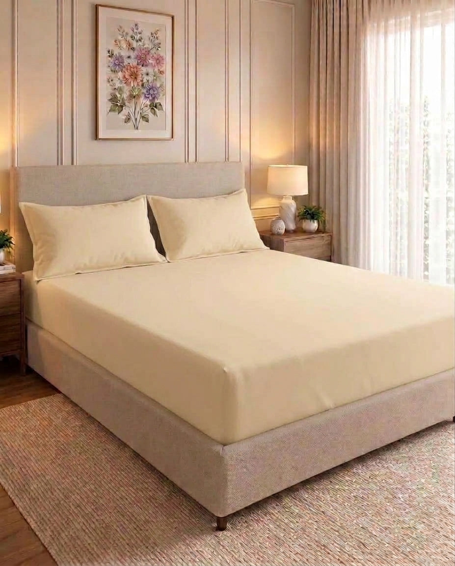 Mustered - Dyed Fitted Bedsheet