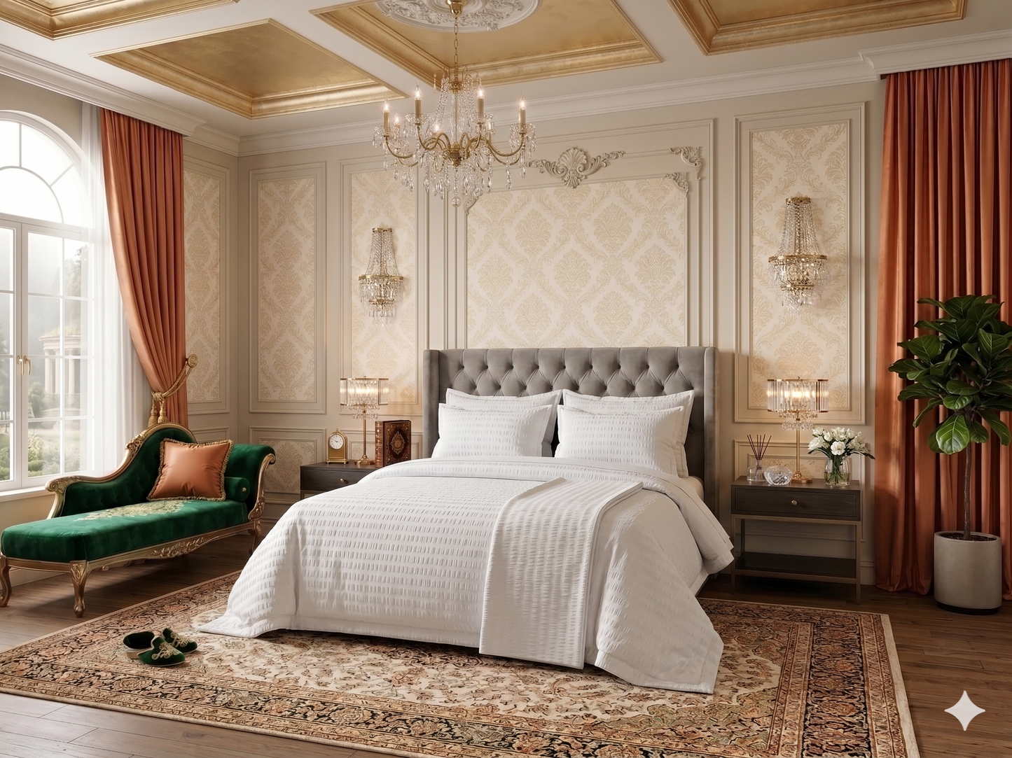 Snow Luxe - Cotton Duvet Set - 6pcs