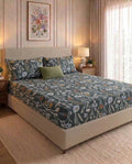 Wildflower Dusk - Fitted Print Bedsheet