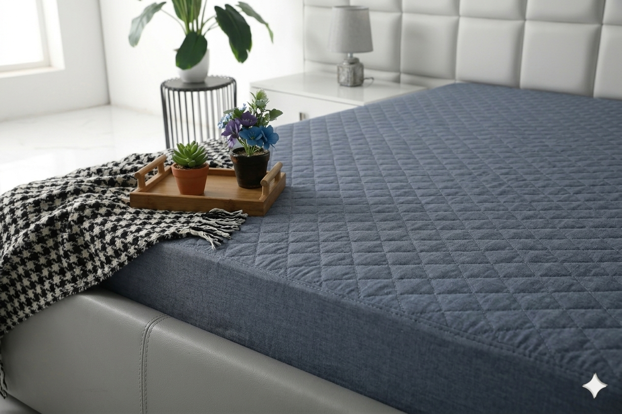 Mattress Protector - Artic steel ( same coloured box )