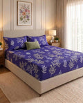 Plum Meadow - Fitted Print Bedsheet