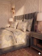 Autumn Serenity - Flat Print Bedsheet