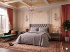 Cloud Grey - Cotton Duvet Set - 6pcs