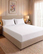 Plain White - Dyed Fitted Bedsheet