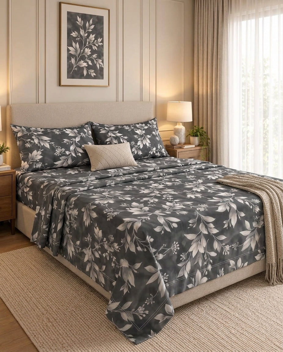 Dusk Meadow- Flat Bedsheet