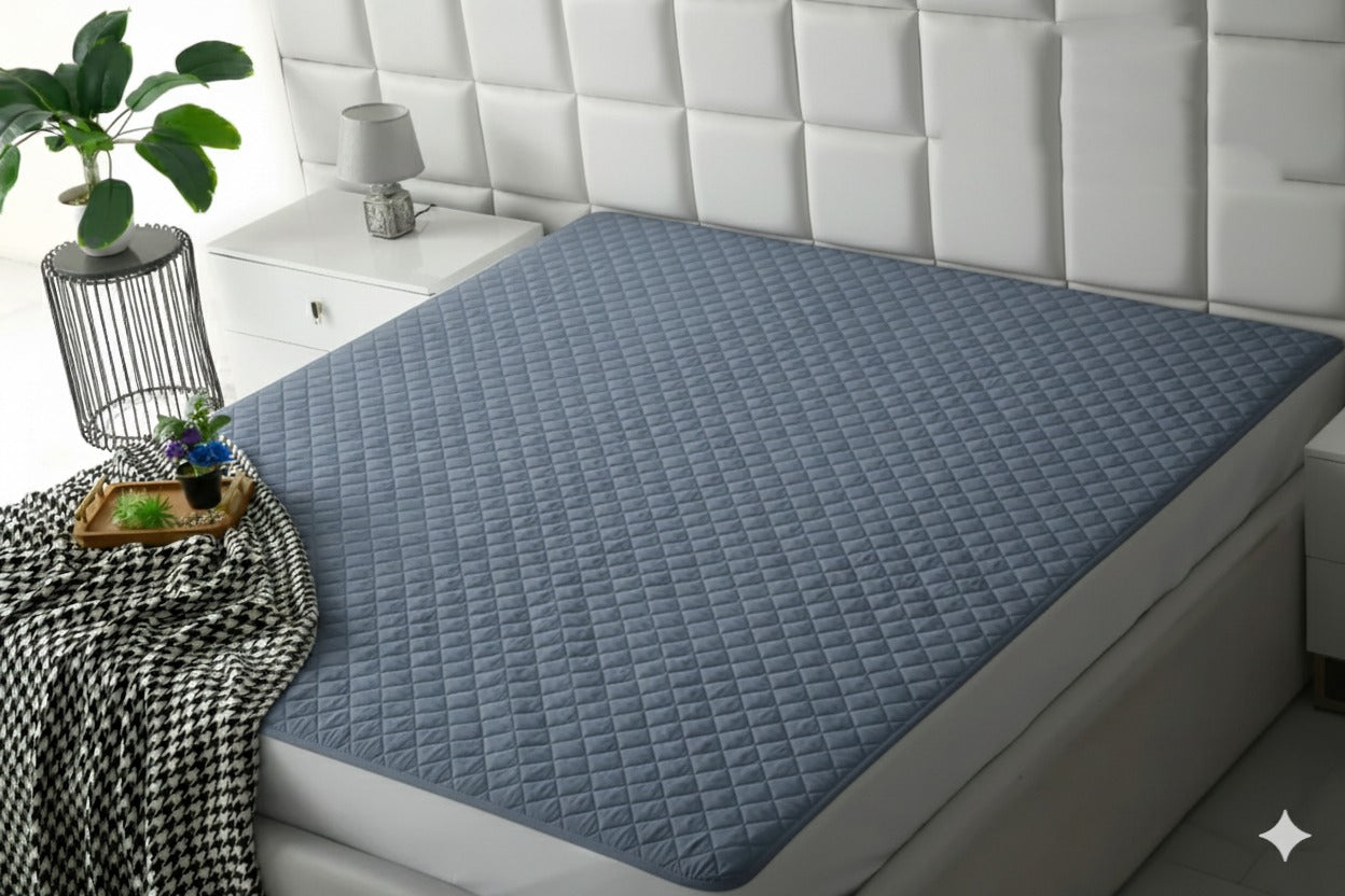 Mattress Protector - Arctic Steel