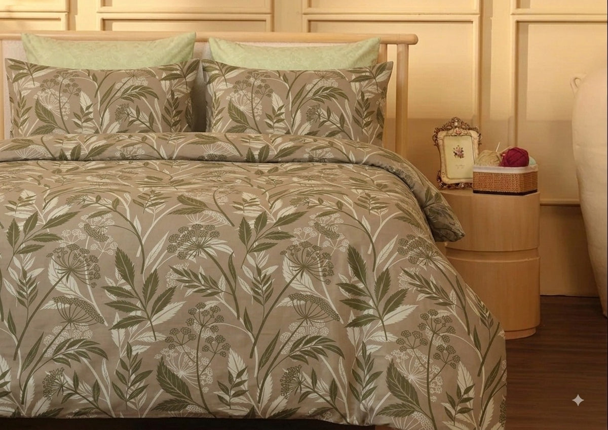 Earthy Willow - Cotton Duvet Set - 6pcs